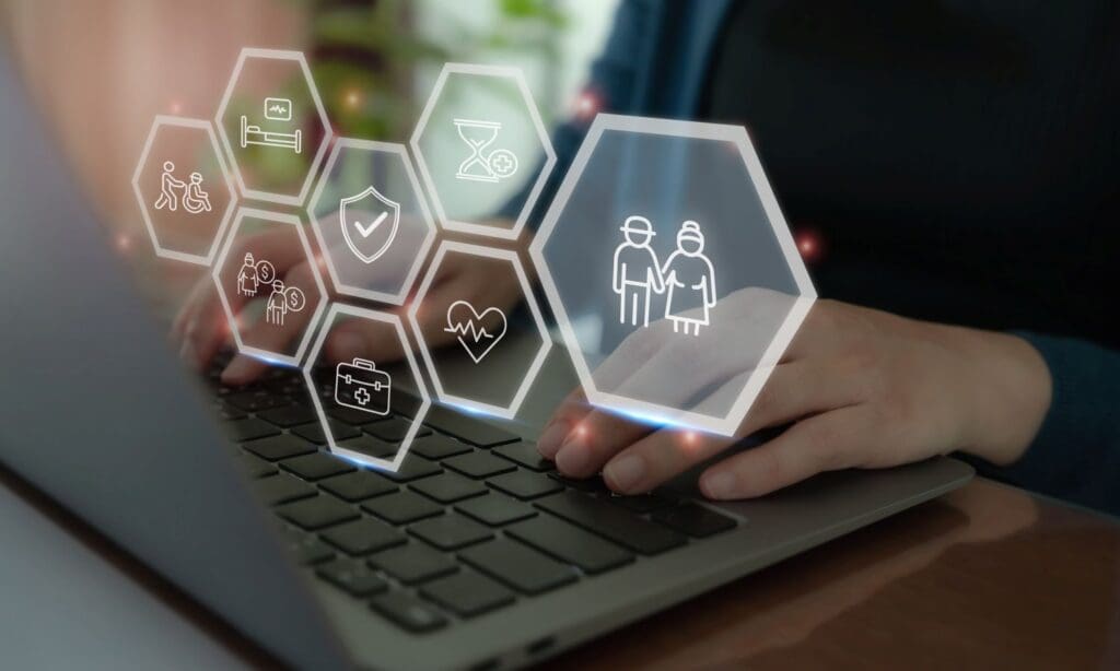 A third demension screen shot of all the services provided by Geromind and their Care managers